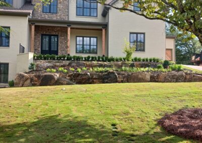 Backyard Border Wall